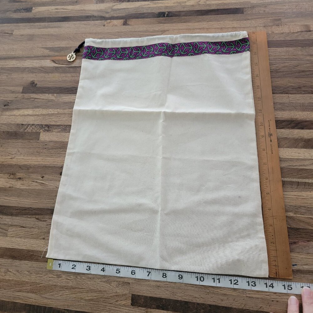 18" X 14" Tory Burch Draw String Dust Protection … - image 3